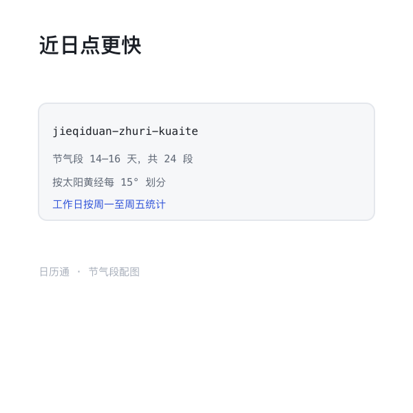 近日点公转快导致段略短示意