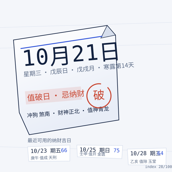 纳财吉日今日结论示意图